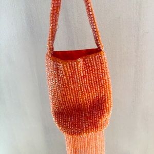 Beaded hand bag